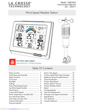 La crosse technology CA87092 Manuals | ManualsLib