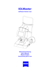 Zeiss IOLMaster Manuals | ManualsLib