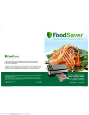 Foodsaver V4825 Manuals | ManualsLib