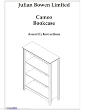 Julian Bowen Limited Cameo Bookcase Manuals