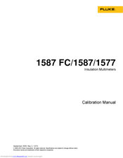 Fluke 1587 Manuals | ManualsLib