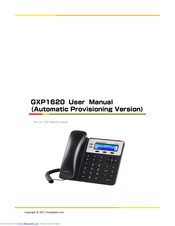 Grandstream networks GXP1620 Manuals | ManualsLib