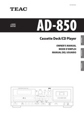 Teac AD-850 Manuals | ManualsLib