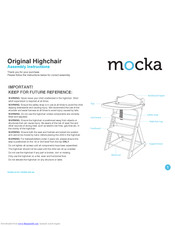 mocka original high chair