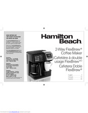 Hamilton beach 49940 Manuals | ManualsLib