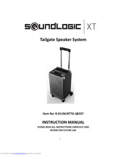 soundlogic tailgate wireless speaker system