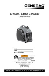 Generac power systems GP2200i Manuals | ManualsLib