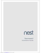 nest thermostat e installation manual pdf download manualslib whirlpool cabrio dryer wiring diagram