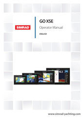 Simrad GO XSE Manuals