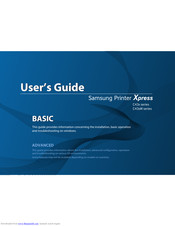 Samsung xpress C43x series Manuals | ManualsLib