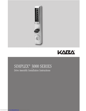 Kaba Simplex 3000 Series Manuals | ManualsLib