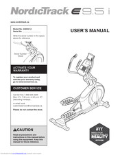 Nordictrack E9.5i Manuals | ManualsLib