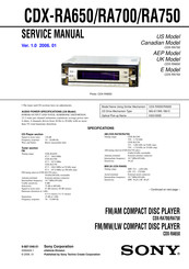 Sony Cdx Ra700 Wiring Diagram - flilpfloppinthrough