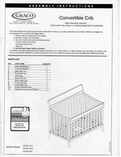 graco crib set up instructions