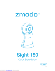 Zmodo Sight 180 Manuals | ManualsLib