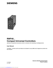 Siemens Rwf40 000a97 User Manual Pdf Download Manualslib