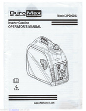 Duromax XP2000iS Manuals | ManualsLib