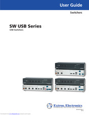 Extron Electronics SW4 USB Plus Manuals
