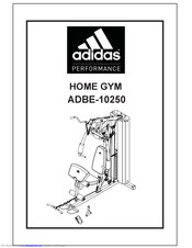 adidas home gym adbe 10250