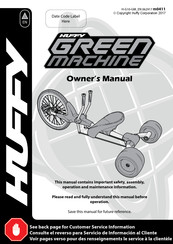 huffy green machine manual