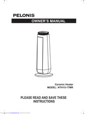 Pelonis NTH15-17MR Manuals