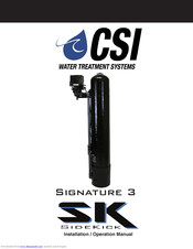 Csi Sk25 Installation And Operation Manual Pdf Download Manualslib