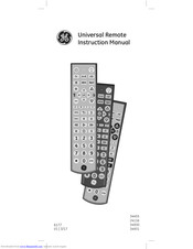 Universal Remote 34455 Instruction Manual Pdf Download Manualslib