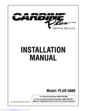 Carbine PLUS-5600 Manuals | ManualsLib