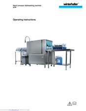 winterhalter conveyor dishwasher