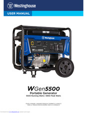 Westinghouse WGen5500 Manuals | ManualsLib