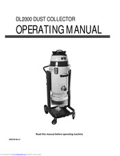 National Flooring Equipment Dl2000 Manuals