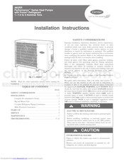 Carrier 38QRR Manuals | ManualsLib