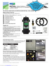 Ke2 therm solutions Temp+Valve Manuals | ManualsLib