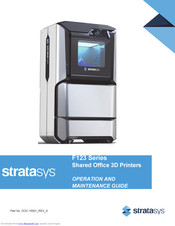 Stratasys F370 Manuals | ManualsLib