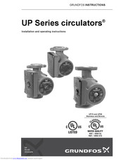 Grundfos Ups 15 35 Installation And Operating Instructions Manual