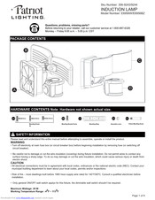 Patriot lighting E6956BZ Manuals | ManualsLib