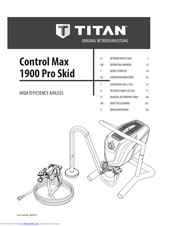 Titan Control Max 1900 Pro Cart Manuals