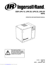 Ingersoll-rand SSR UP6 25 Manuals | ManualsLib