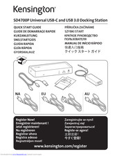 Kensington SD4700P Manuals