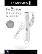 remington trim & shape ultimate body & bikini kit