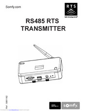 rts rs485 somfy manualslib