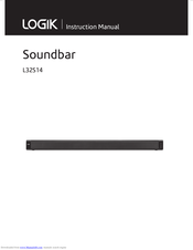 logik soundbar with wireless subwoofer