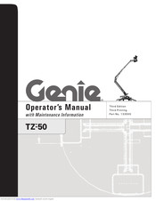 Genie TZ-50 Manuals | ManualsLib