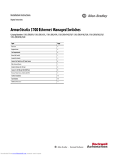 Allen-bradley 1783-ZMS4T4E2TGP Manuals | ManualsLib