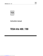 Tesa TESA-hite 400 Manuals | ManualsLib