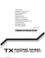 Thrustmaster Tx Racing Wheel User Manual Pdf Download