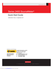 Keithley SourceMeter 2401 Manuals | ManualsLib