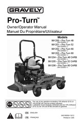 Gravely Pro-Turn 60 Manuals