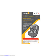 Safety 1st Grow And Go Everfit Manuals Manualslib