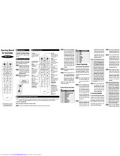 Universal remote control Easy Clicker UR2-211 Manuals | ManualsLib